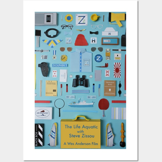 The Life Aquatic Wall Art by JordanBoltonDesign